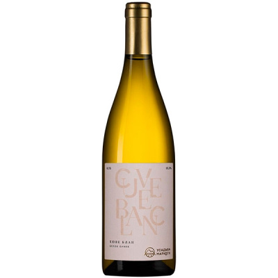 Вино Белое Сухое Usadba Markotkh Cuvee Blanc 2023 0,75 л фото