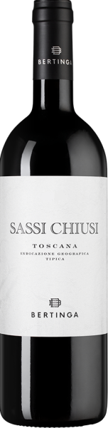 Вино Красное Сухое Bertinga Sassi Chiusi Toscana 2020 0,75 л фото