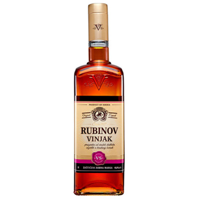 Бренди Rubinov Vinjak VS 0,50 л фото