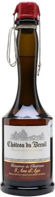 Кальвадос Chateau du Breuil Reserve du Chateau 8 Ans 0,35 л фото