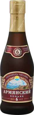 Бренди Vedi-Alco Armenian Brandy 6 yo 0,25 л фото