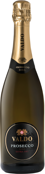 Вино игристое Белое Сухое Valdo Prosecco Extra Dry Etichetta Nera 2024 0,75 л фото