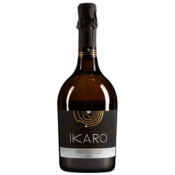 Вино игристое Белое Сухое Corvezzo Ikaro Prosecco Extra Dry 0,75 л фото