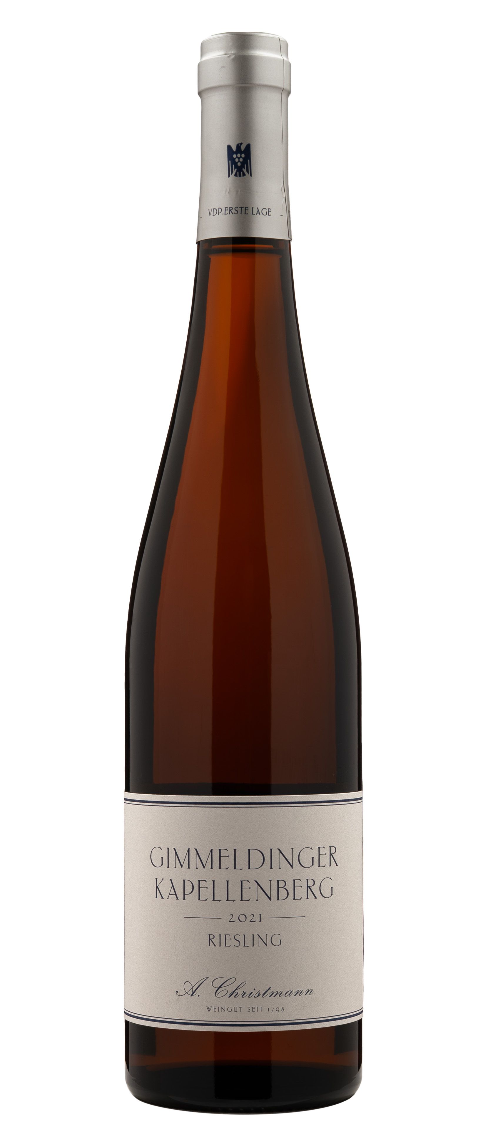 Вино Белое Сухое A. Christmann Gimmeldinger Kapellenberg Riesling 2021 0,75 л фото