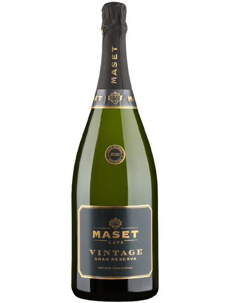 Вино игристое Белое Экстра Брют Maset Cava Vintage Gran Reserva 2020 1,5 л фото