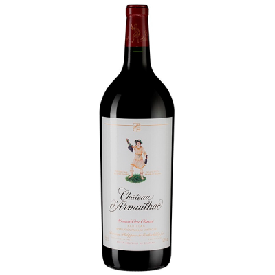 Вино Красное Сухое Chateau d'Armailhac 5-e Grand Cru Classe Pauillac 2016 1,5 л фото