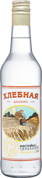 Настойка Хлебная Долина Пшеничная 38% 0,5 л фото