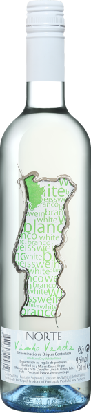 Вино Белое Полусухое Norte Vinho Verde 0,75 л фото