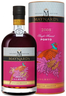 Портвейн Maynard's Colheita in tube 2008 0,5 л фото