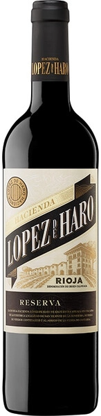 Вино Красное Сухое Hacienda Lopez de Haro Reserva Rioja 2019 0,75 л фото