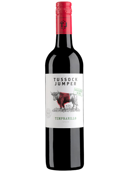 Вино Красное Сухое Tussock Jumper Tempranillo 2023 0,75 л фото