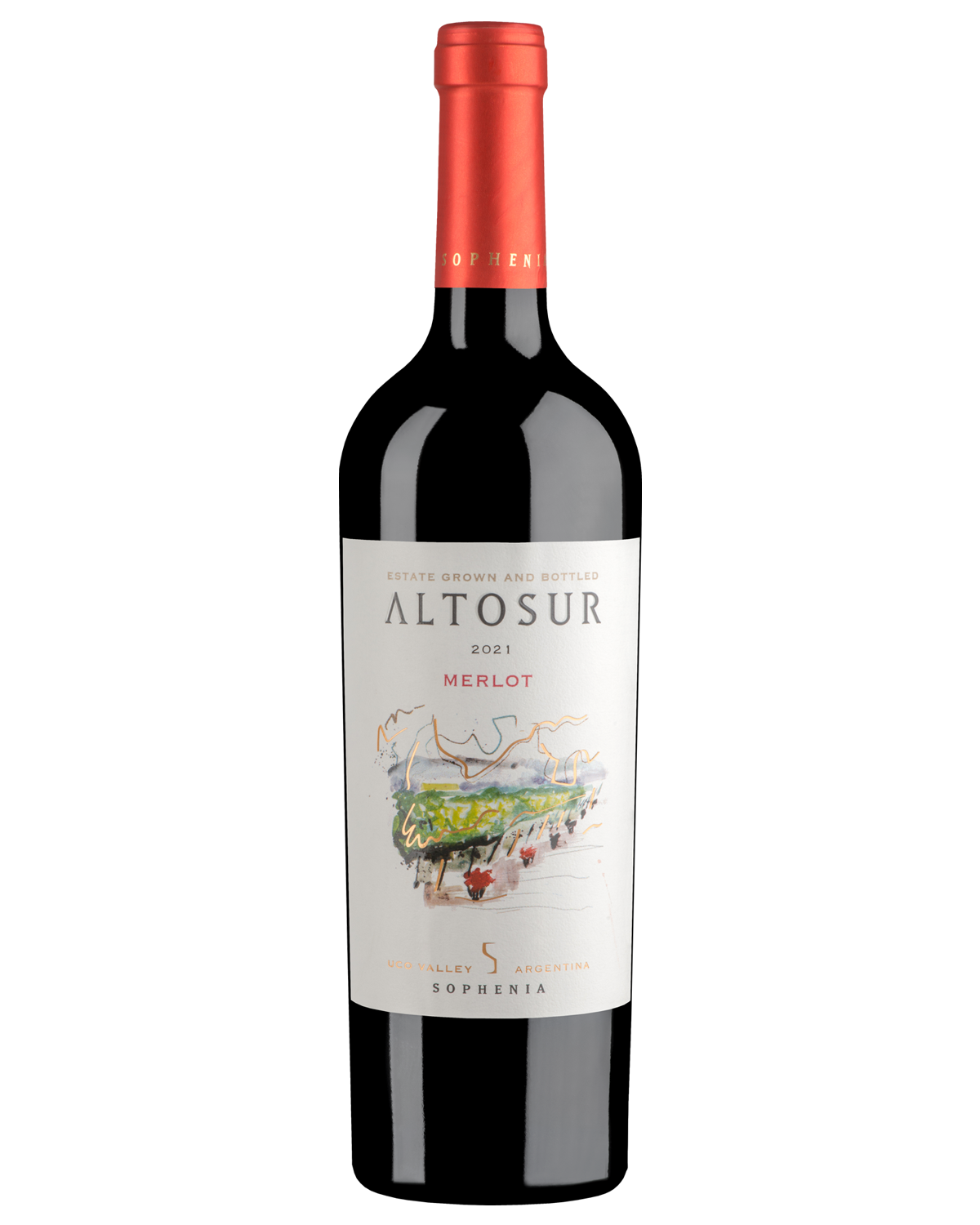 Вино Красное Сухое Finca Sophenia Altosur Merlot Tupungato 2021 0,75 л фото