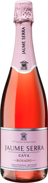Вино игристое Розовое Брют Jaume Serra Brut Rose Cava 2023 0,75 л фото