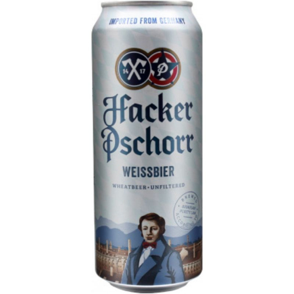 Пиво Hacker-Pschorr Weissbier 0,5 л фото