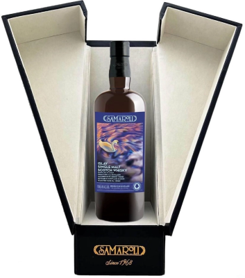 Виски Samaroli Caol Ila Pedro Ximenez Sherry Single Malt Islay in leather box 0,7 л фото