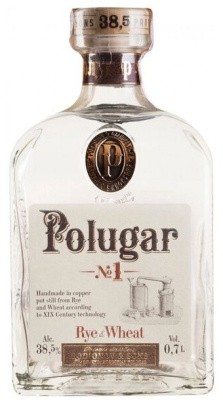 Дистиллят Polugar № 1 Rye & Wheat 0,7 л фото