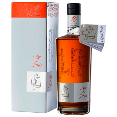 Коньяк Leopold Gourmel Age du Fruit Fins Bois in gift box 0,70 л фото