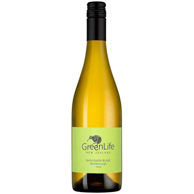 Вино Белое Сухое GreenLife Sauvignon Blanc Marlborough 2022 0,75 л фото
