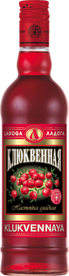 Настойка Ladoga Klyukvennaya 0,5 л фото