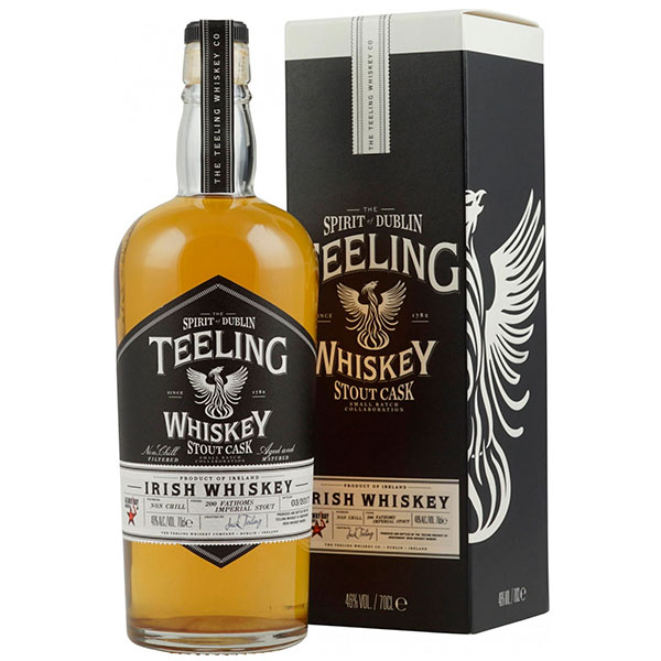 Виски Teeling Stout Cask Single Malt in gift box 0,7 л фото