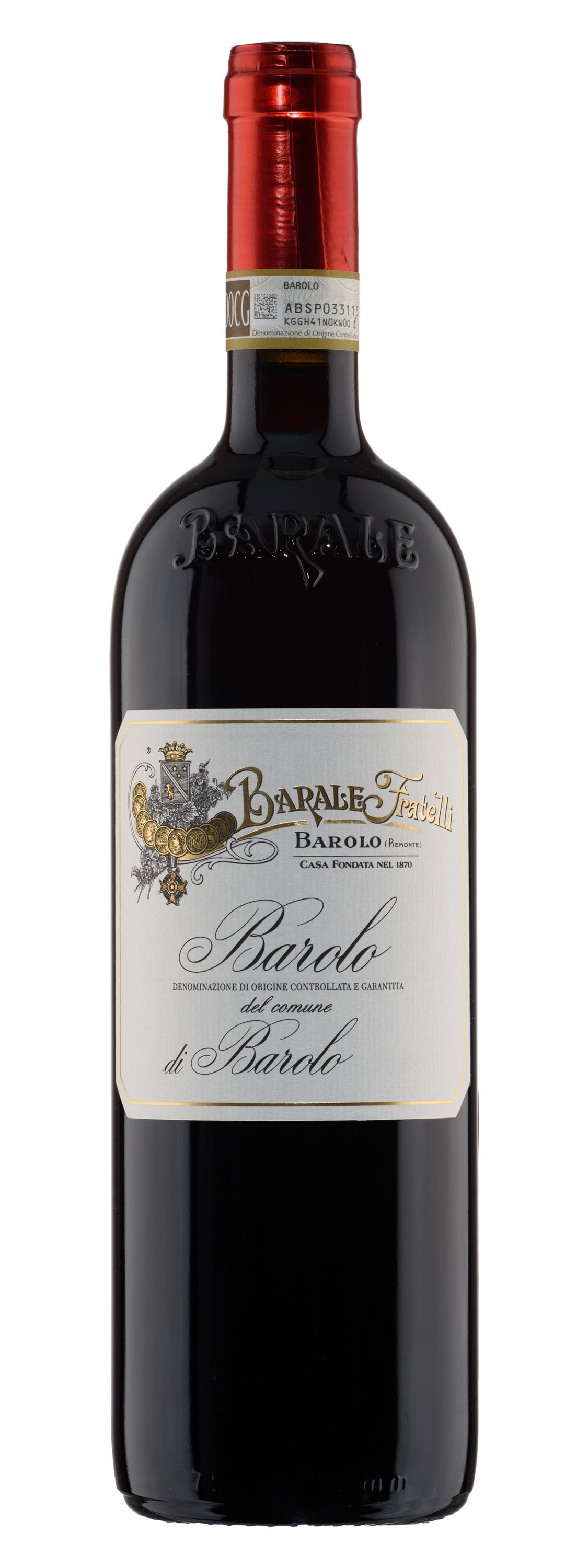 Вино Красное Сухое Barale Fratelli Barolo 2021 0,75 л фото