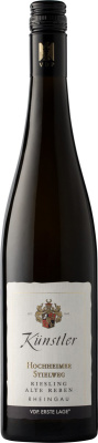 Вино Кюнстлер Хоххаймер Штильвег Рислинг Альте Ребен 2023 Белое Сухое 13% 0,75 л фото