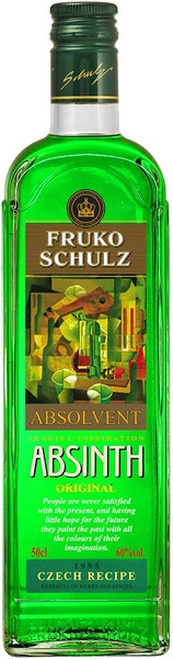 Абсент Fruko Schulz Absolvent 0,5 л фото
