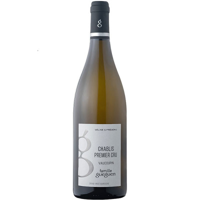 Вино Белое Сухое Celine & Frederic Gueguen Chablis Premier Cru Vaucoupin 2022 0,75 л фото