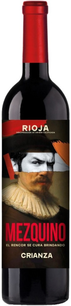 Вино Красное Сухое Mezquino Crianza Rioja 2021 0,75 л фото