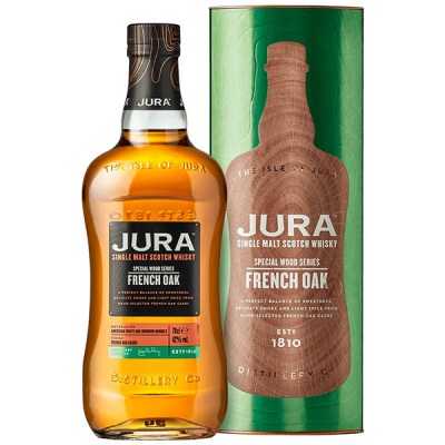 Виски Isle of Jura Special Wood Series French Oak Single Malt Jura in tube 0,70 л фото