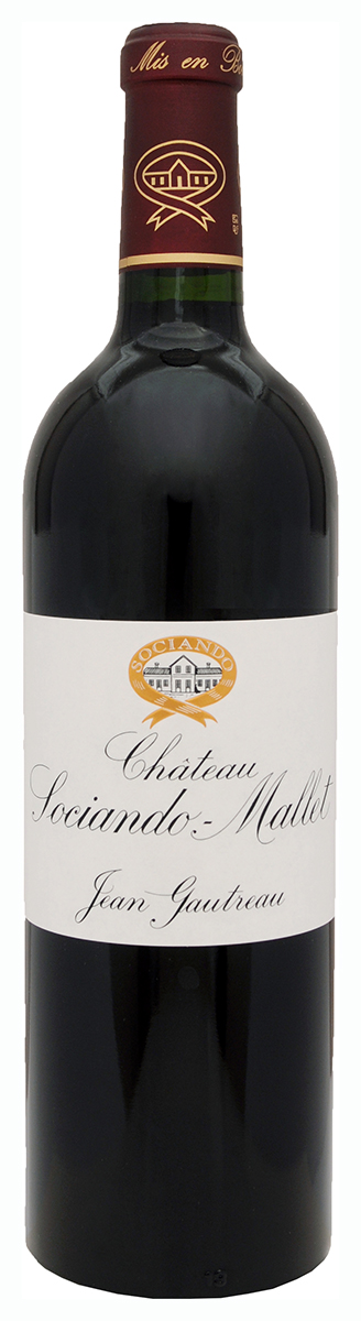 Вино Красное Сухое Château Sociando-Mallet Haut-Médoc 2017 0,75 л фото