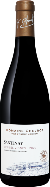 Вино Красное Сухое Domaine Chevrot et Fils Santenay Vieilles Vignes 2022 0,75 л фото