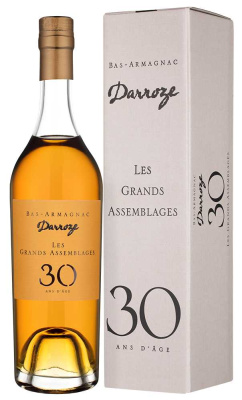 Арманьяк Дарроз Ле Гран Ассамбляж 30 лет Ба-Арманьяк в п/у 1990 43% 0,7 л фото
