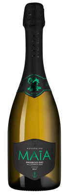 Вино игристое Белое Брют Cielo e Terra Maia Prosecco Millesimato Brut 2024 0,75 л фото