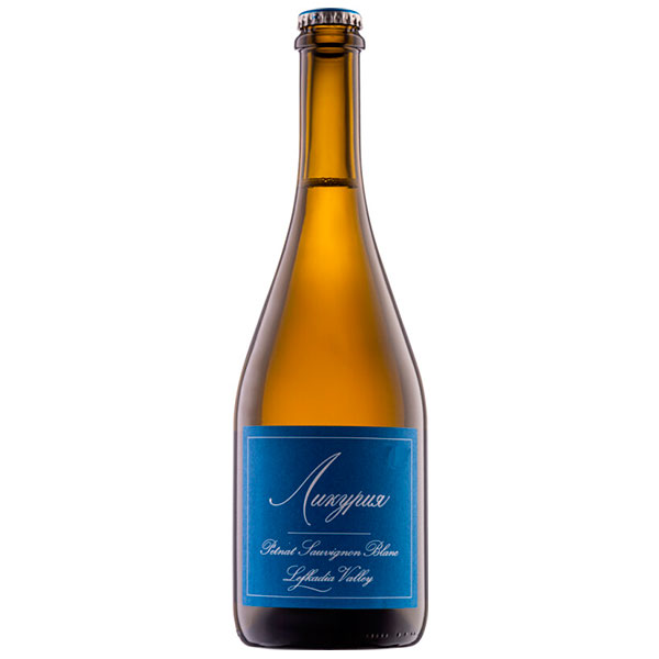 Вино игристое Белое Экстра Брют Likuriya Petnat Sauvignon Blanc Lefkadia Valley 2021 0,75 л фото