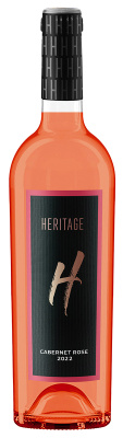 Вино Розовое Сухое Heritage Cabernet 2022 0,75 л фото