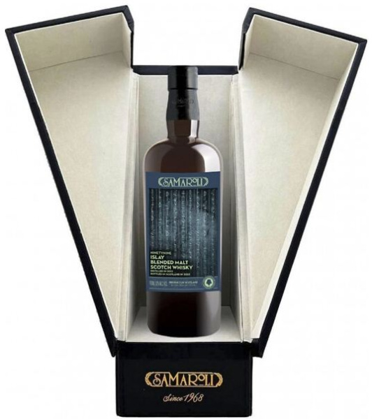 Виски Samaroli Ninetynine Blended Malt Islay in leather box 0,7 л фото