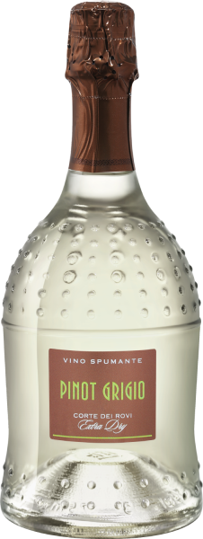 Вино игристое Белое Сухое Villa Degli Olmi Corte Dei Rovi Pinot Grigio Spumante Extra Dry 0,75 л фото