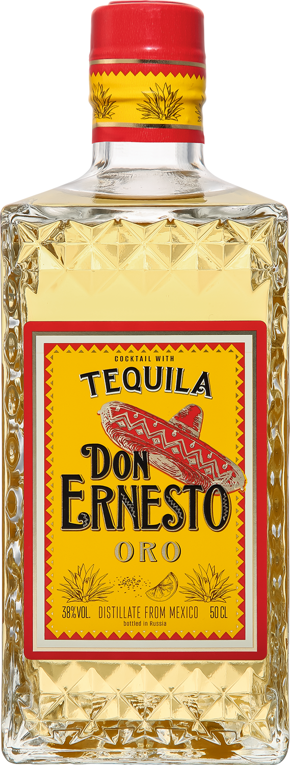 Текила Don Ernesto With Tequila Oro 0,5 л фото