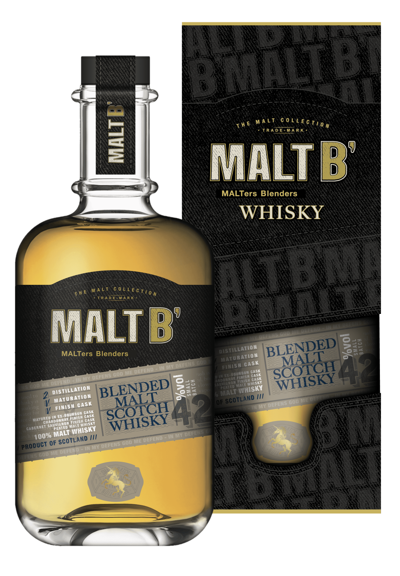 Виски Malt B Scotch Whisky 0,7 л фото