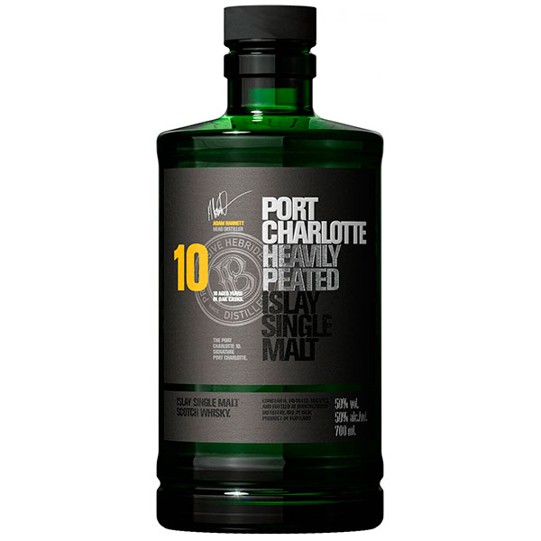 Виски Bruichladdich Port Charlotte 10 years old Single Malt Islay 0,7 л фото