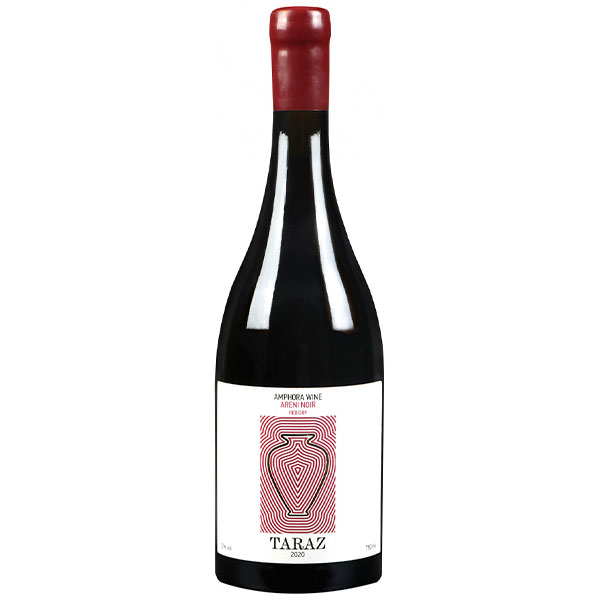 Вино Красное Сухое Taraz Amphora Areni Noir 2020 0,75 л фото