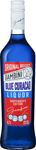 Ликер Gambini Blue Curacao 0,7 л фото
