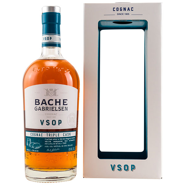 Коньяк Bache-Gabrielsen VSOP Triple Cask in gift box 0,70 л фото