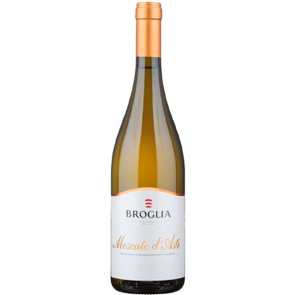 Вино игристое Белое Сладкое Broglia Moscato d'Asti 0,75 л фото