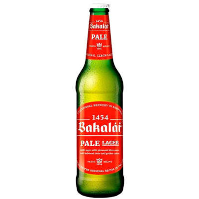 Пиво Светлое Bakalar Pale Lager 0,5 л фото