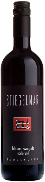 Вино Красное Сухое Stiegelmar Blauer Zweigelt Ried Edelgrund Burgenland 2021 0,75 л фото