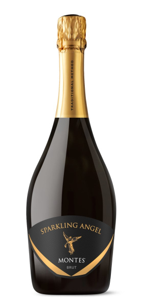 Вино игристое Белое Брют Montes Sparkling Angel Brut 2020 0,75 л фото