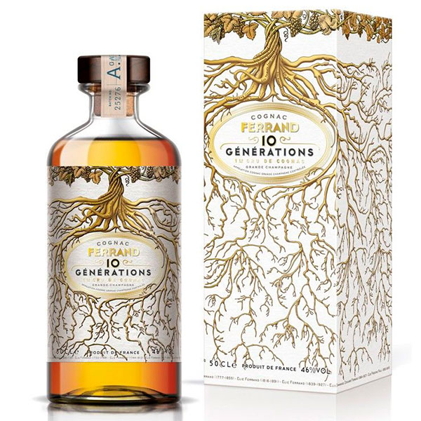 Коньяк Pierre Ferrand 10 Generations Grande Champagne in gift box 0,50 л фото