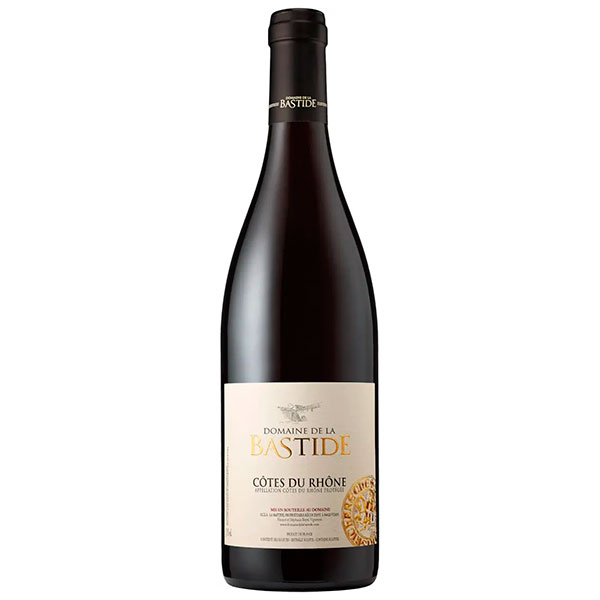 Вино Красное Сухое Domaine de la Bastide Cotes du Rhone Rouge 2020 0,75 л фото
